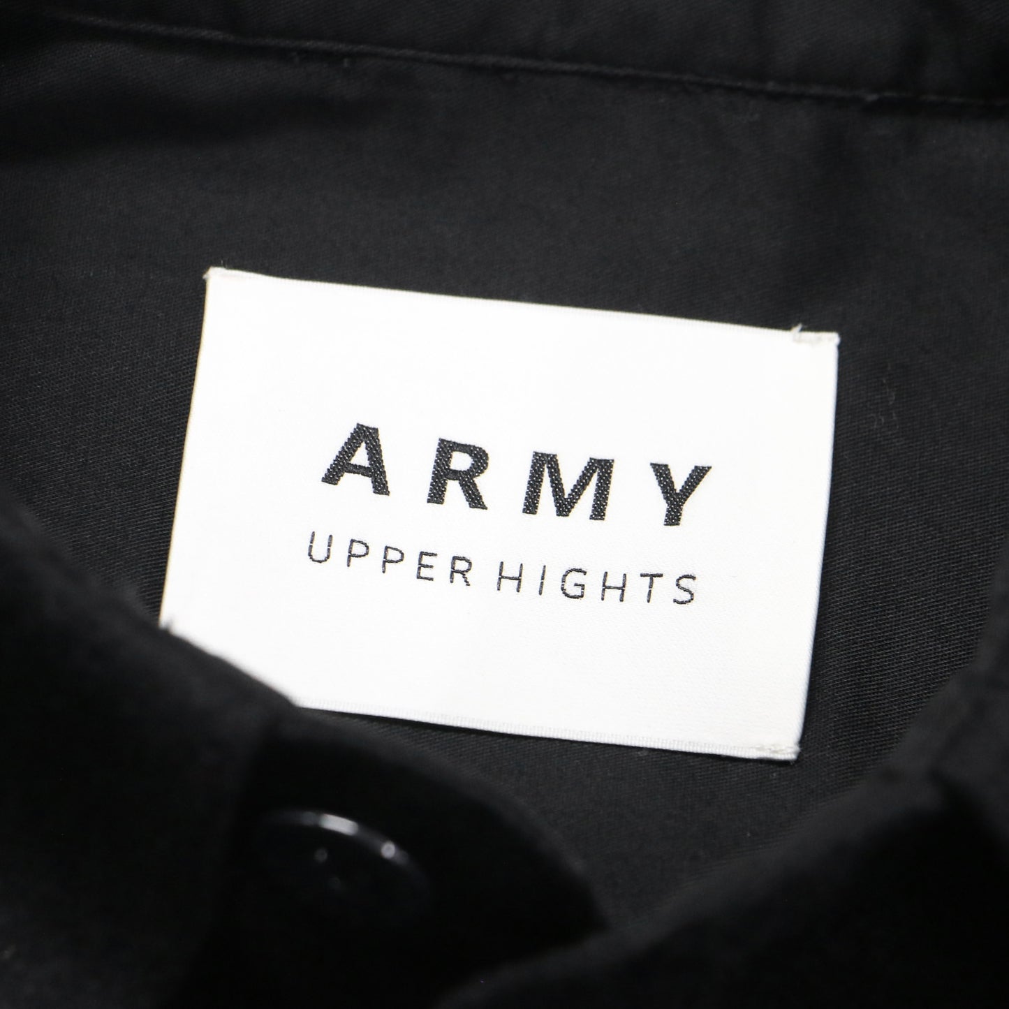 ウール シャツワンピース / THE OFFICER DRESS CPOシャツ 長袖 ミディ丈 スリット