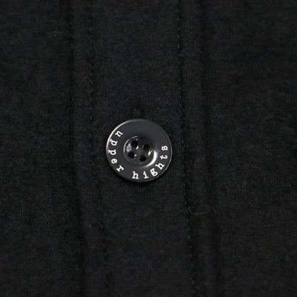 ウール シャツワンピース / THE OFFICER DRESS CPOシャツ 長袖 ミディ丈 スリット