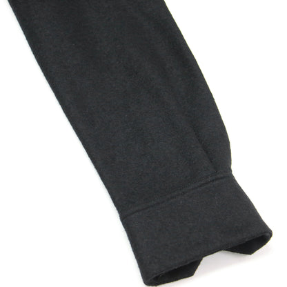 ウール シャツワンピース / THE OFFICER DRESS CPOシャツ 長袖 ミディ丈 スリット