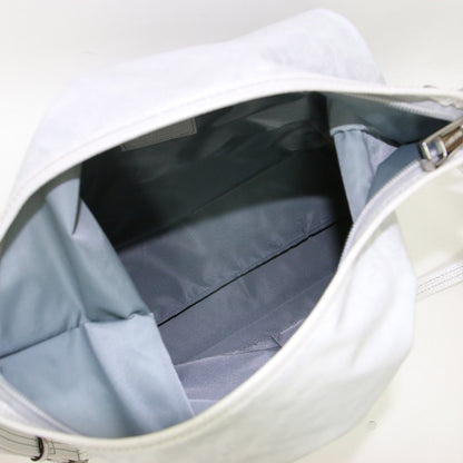 ジャガード プリント 3WAY トート バッグ / ショルダー リュック 総柄 レザー