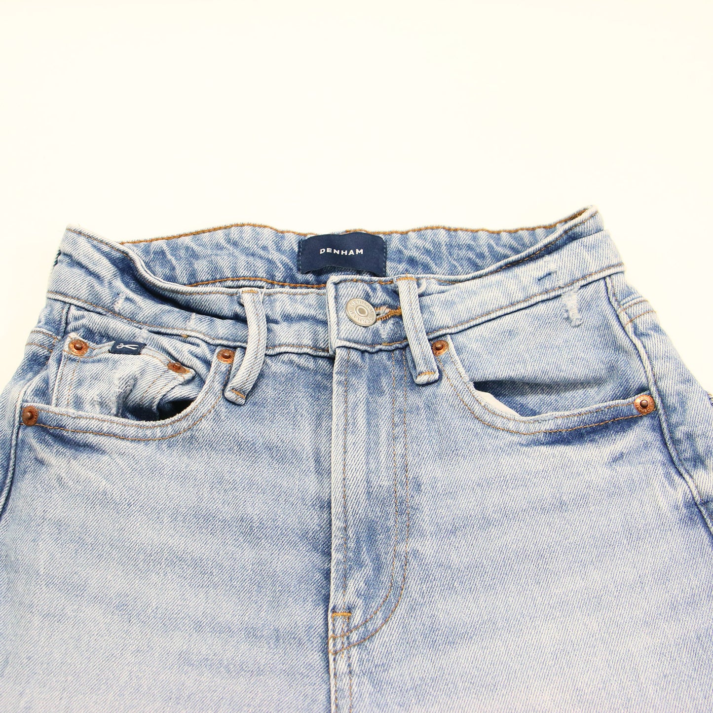 ワイド デニム パンツ / MIKU ハイウエスト フレア ストレッチ