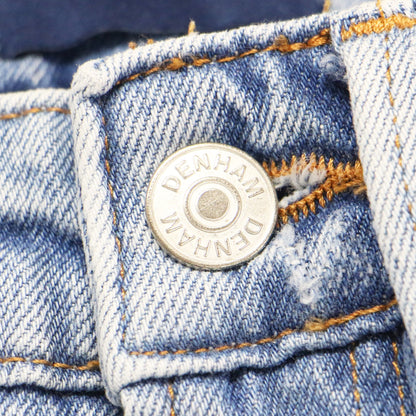 ワイド デニム パンツ / MIKU ハイウエスト フレア ストレッチ