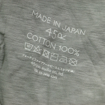 ロングスリーブ カットソー ワンピース / 長袖 クルーネック ロング丈 ワイド コットン
