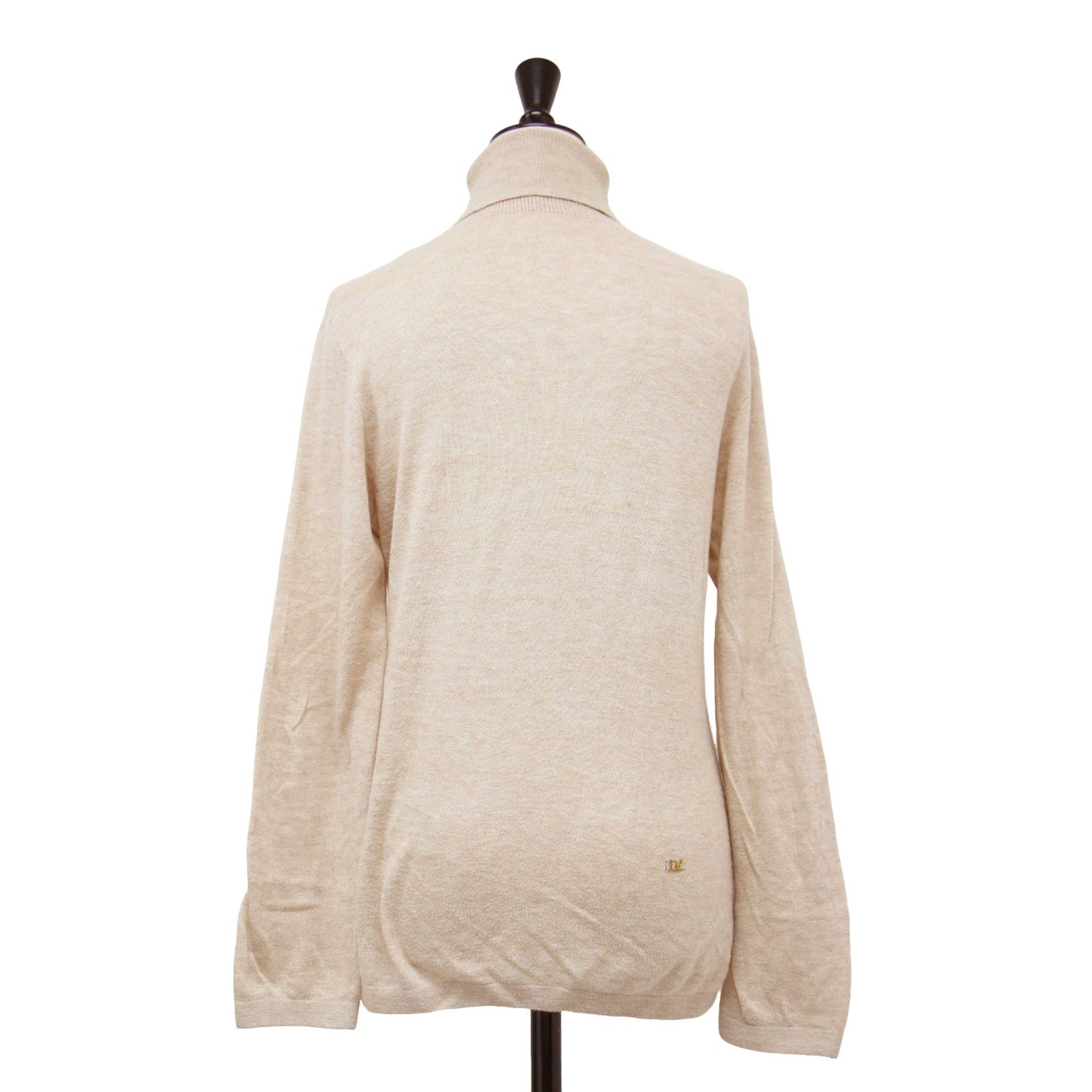 ホール超ガーゼの45色908タートル / ニット プルオーバー 長袖 ロングスリーブ コットン