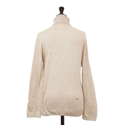 ホール超ガーゼの45色908タートル / ニット プルオーバー 長袖 ロングスリーブ コットン