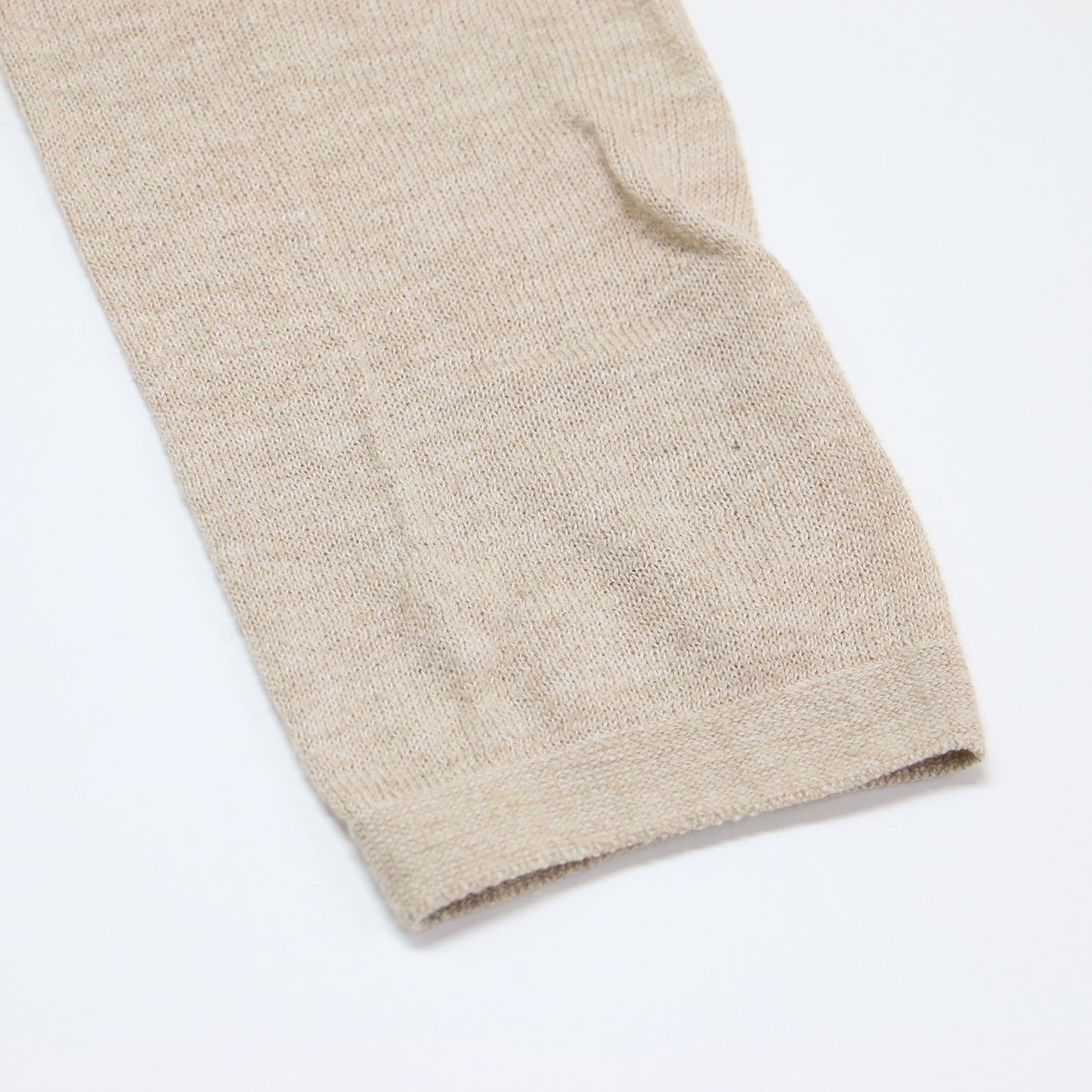 ホール超ガーゼの45色908タートル / ニット プルオーバー 長袖 ロングスリーブ コットン