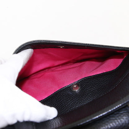 レザー トート バッグ / ハンドバッグ ターンロック 肩掛け スクエア