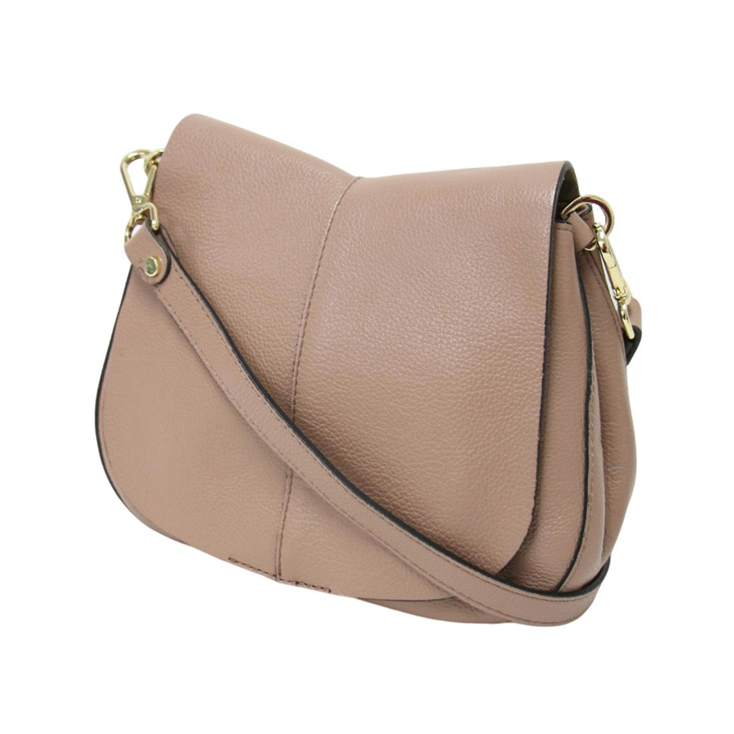 ヘレナ ラウンド ショルダーバッグ / HELENA Round Shoulder Bag 肩掛け クロスボディ レザー 本革