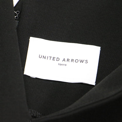 ディープ Vネック ジャンパースカート / ワンピース ロング Iライン スリット