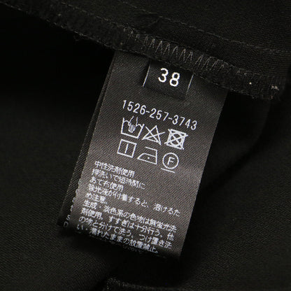 ディープ Vネック ジャンパースカート / ワンピース ロング Iライン スリット