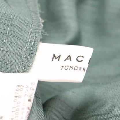 21春夏 ポリステルスラブ イージー ストレート パンツ / テーパード ウエストゴム プルオン センタープレス