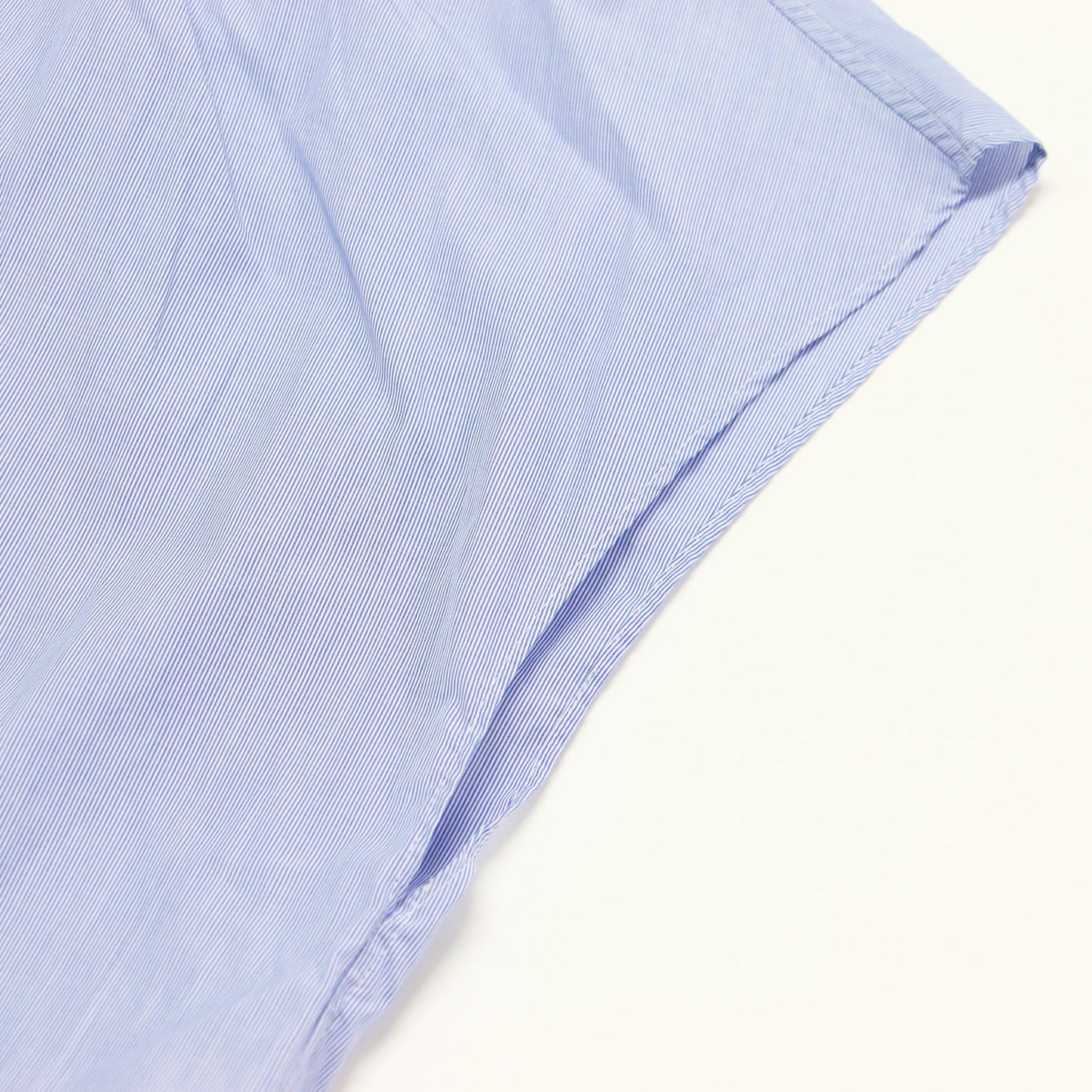 22春夏 コットン ブロード スタンドカラー チュニック ブラウス / シャツ ハイネック 半袖 フレンチスリーブ ギャザー コットン