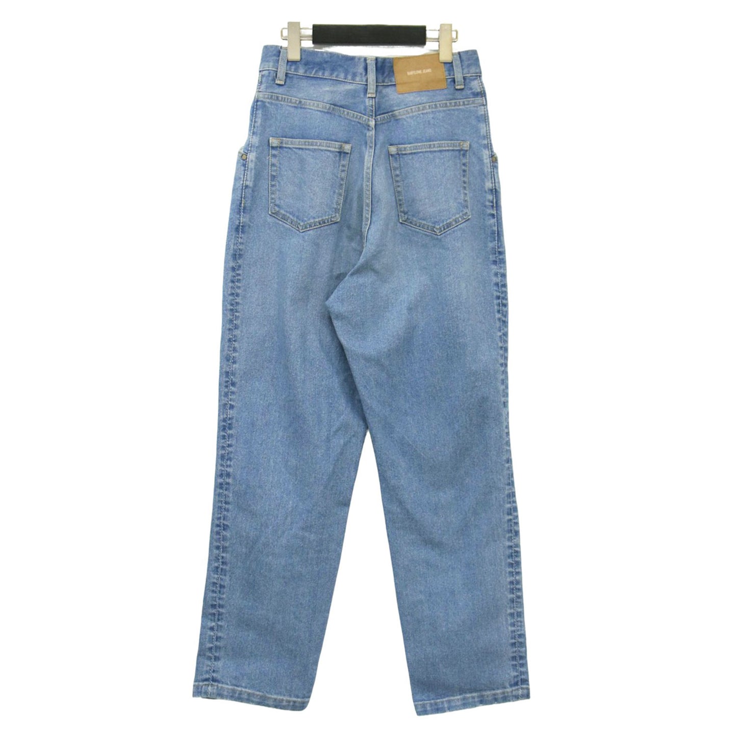 タック デニムパンツ / TUCK ハイウエスト テーパード ストレッチ