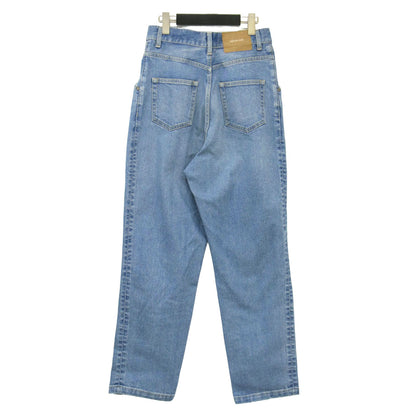 タック デニムパンツ / TUCK ハイウエスト テーパード ストレッチ