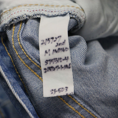 タック デニムパンツ / TUCK ハイウエスト テーパード ストレッチ