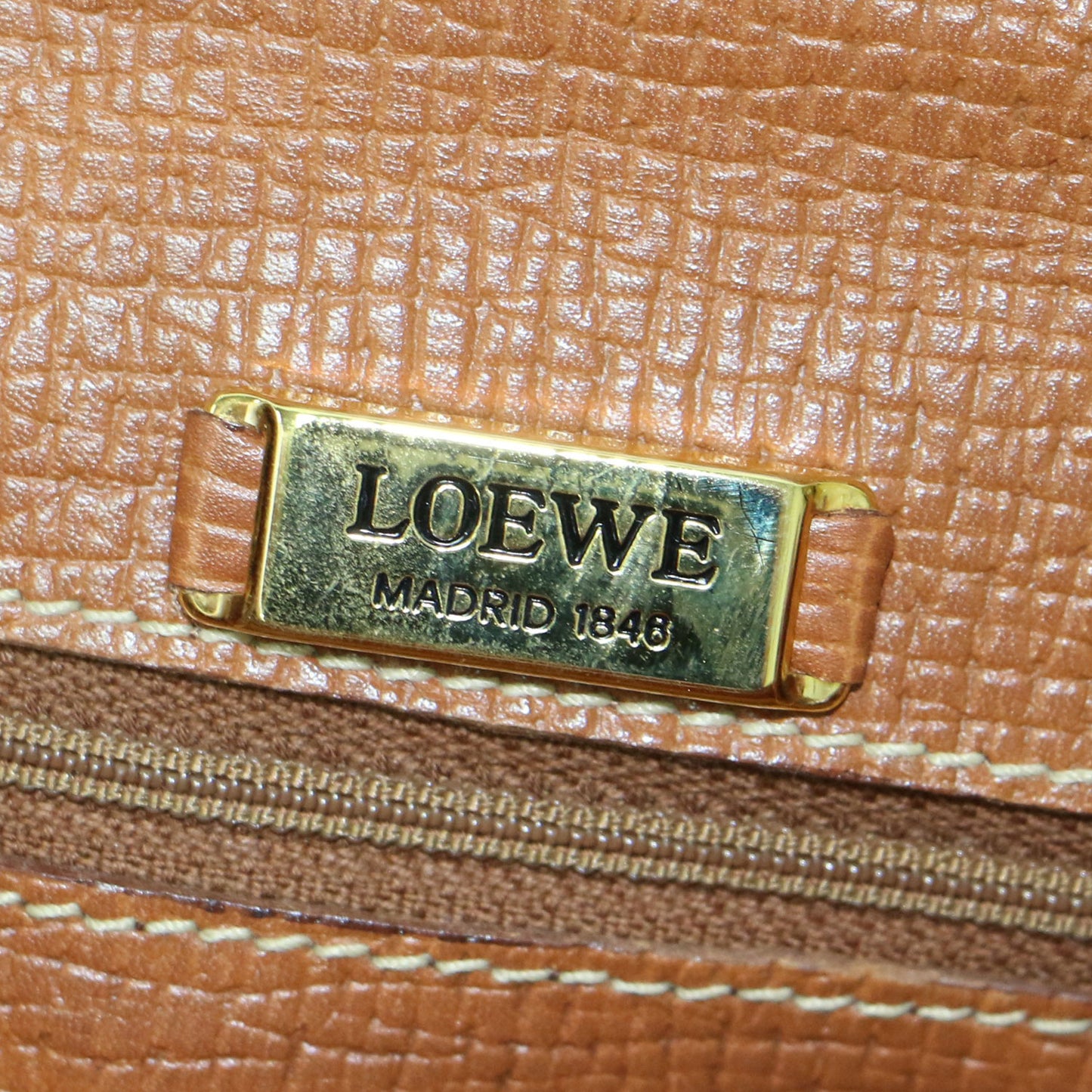 エレファント スクエア ショルダーバッグ / レザー ヴィンテージ