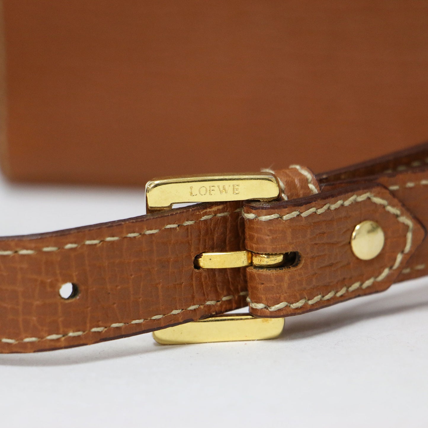 エレファント スクエア ショルダーバッグ / レザー ヴィンテージ