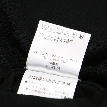 フレンチスリーブ ニット ワンピース / ミディ丈 ボートネック ノースリーブ ウエスト切替