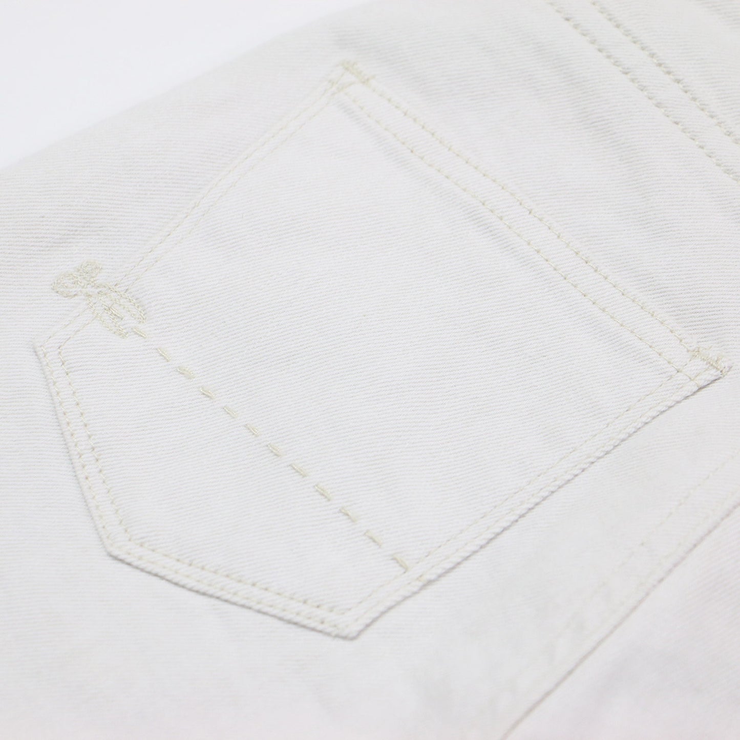 24春夏 ハイウエスト ストレート デニム パンツ / ワイドパンツ フルレングス 5ポケット ストレッチ コットン