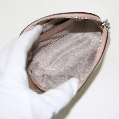 チャーム付き ファスナー ミニ ポーチ / ハート チェーン ロゴ