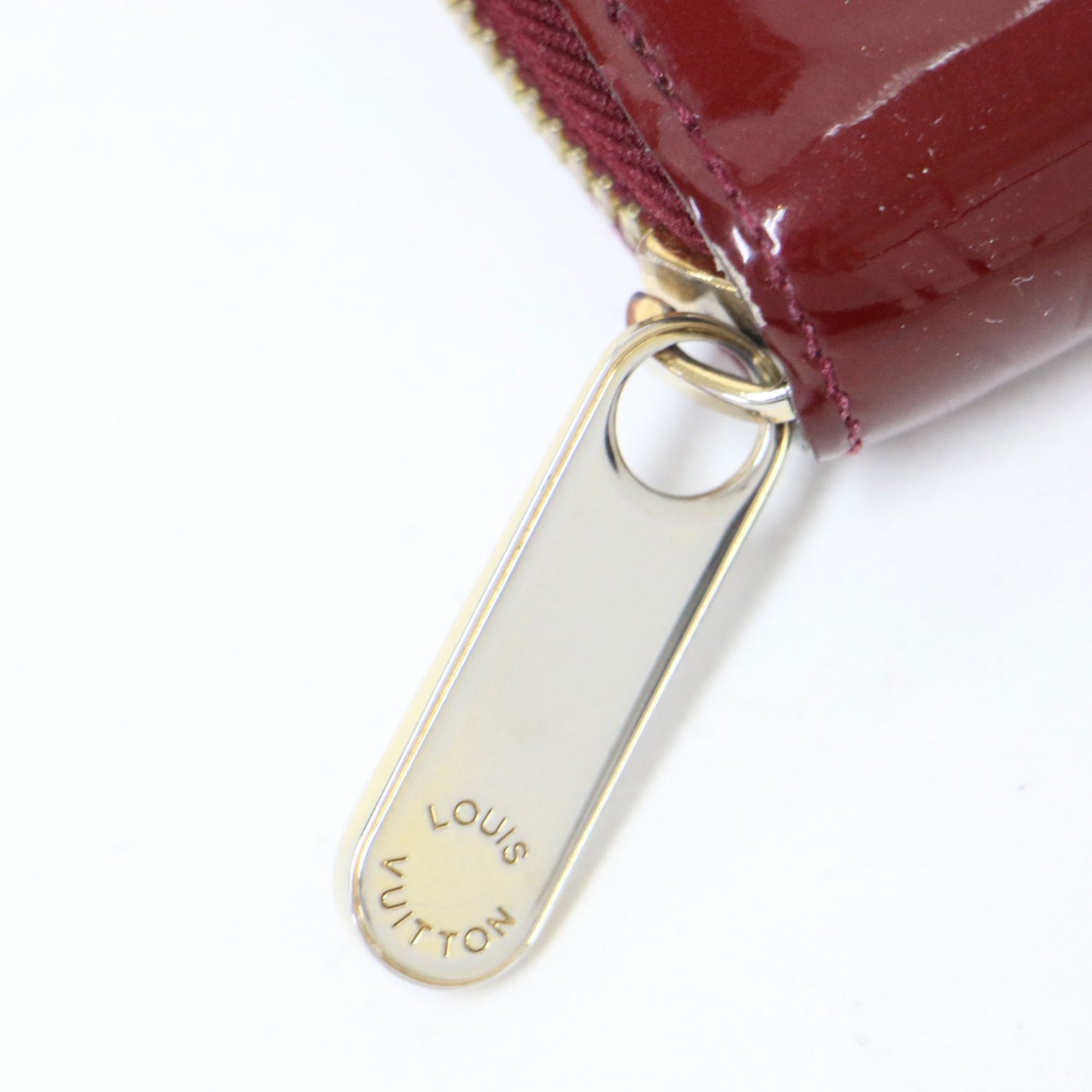 ヴェルニ ジッピーウォレット ルージュフォーヴィスト M91536 / 長財布 ラウンドジップ モノグラム カーフスキン エナメル