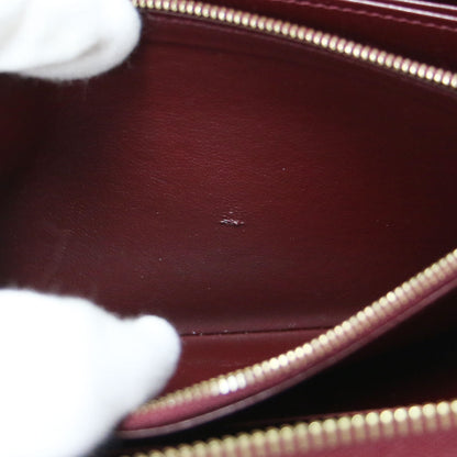 ヴェルニ ジッピーウォレット ルージュフォーヴィスト M91536 / 長財布 ラウンドジップ モノグラム カーフスキン エナメル