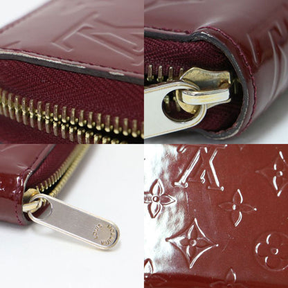 ヴェルニ ジッピーウォレット ルージュフォーヴィスト M91536 / 長財布 ラウンドジップ モノグラム カーフスキン エナメル