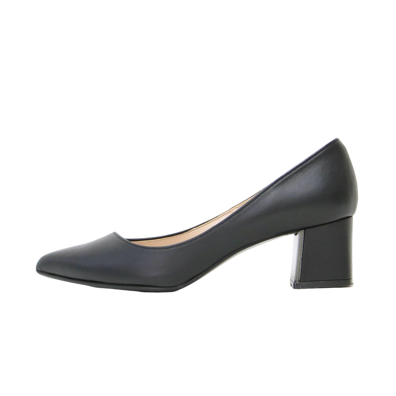 ダイアナ DIANA パンプス ローヒール レザー 黒 22.5 美品 ダイアナ DIANA パンプス （黒カーフ） -ファッション通販