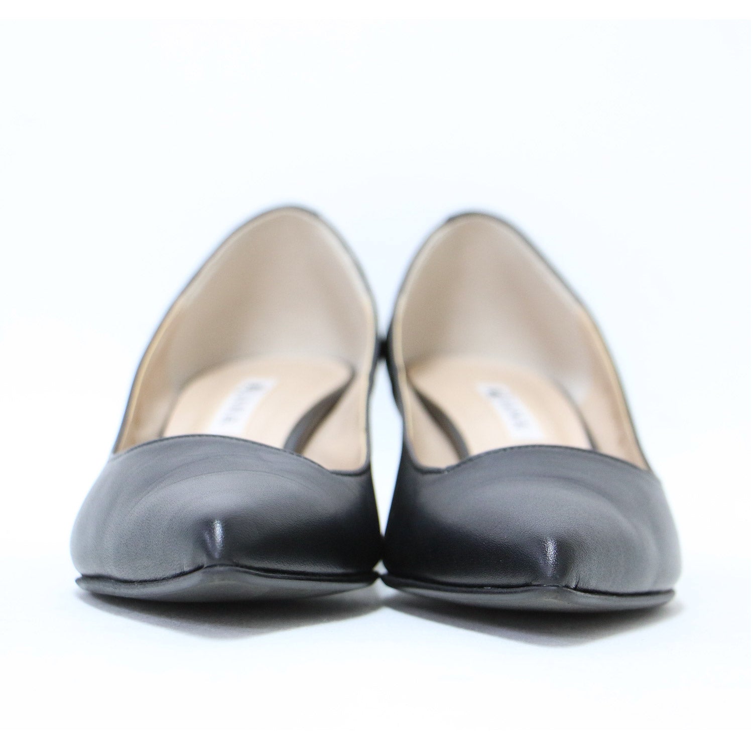 ダイアナ DIANA パンプス ローヒール レザー 黒 22.5 美品 靴・バッグのダイアナ通販サイト ｜ ローヒール パンプス