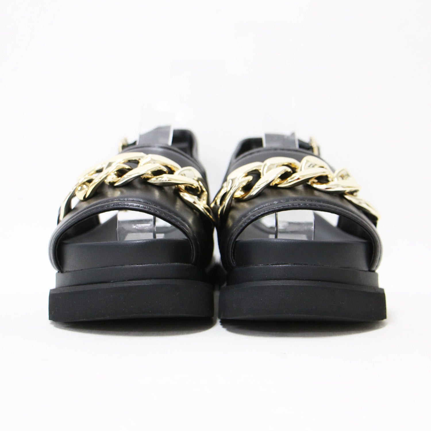 ✨新品未使用タグ付✨✨MOHI✨ スエード ビッグベルトサンダル ブラック 37 モヒ ビッグベルトサンダル 37 ユナイテッドアローズ UNITED ARROWS