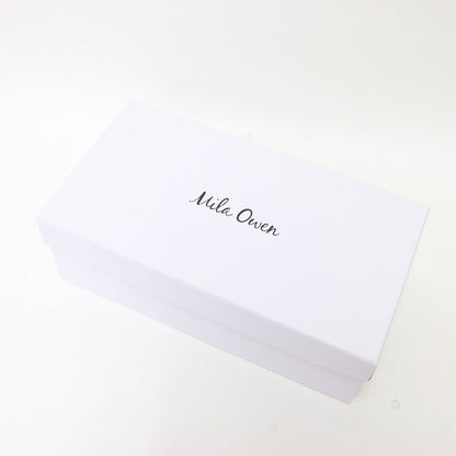 24春夏 リボンモチーフ スリングバッグ デニム パンプス / ポインテッドトゥ ローヒール バックストラップ