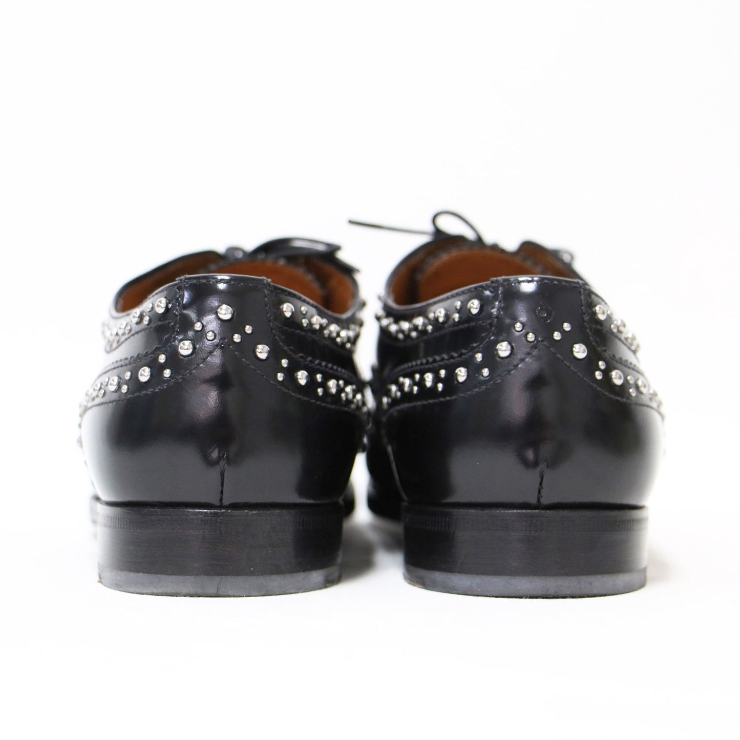 バードウッド メット ウィングチップ レースアップ シューズ / Burwood Met. ドレスシューズ メタルスタッズ レザー