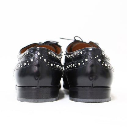 バードウッド メット ウィングチップ レースアップ シューズ / Burwood Met. ドレスシューズ メタルスタッズ レザー