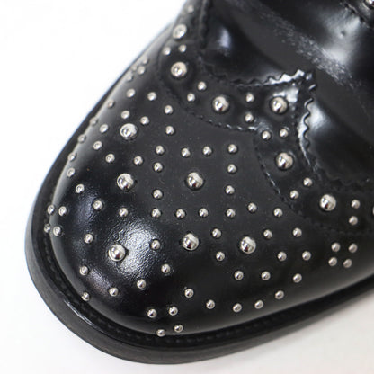 バードウッド メット ウィングチップ レースアップ シューズ / Burwood Met. ドレスシューズ メタルスタッズ レザー