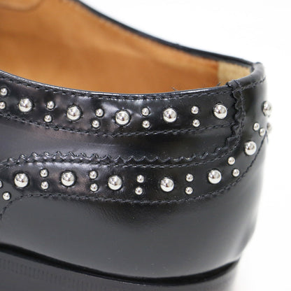 バードウッド メット ウィングチップ レースアップ シューズ / Burwood Met. ドレスシューズ メタルスタッズ レザー