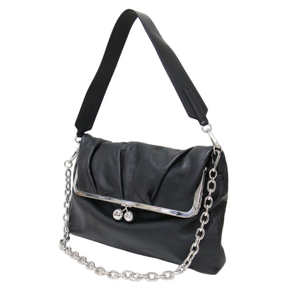 24秋冬 3WAY チェーン ワンショルダー バッグ PASTICCINO / パスティチーノ SLALOM クラッチ がま口 レザー 本革