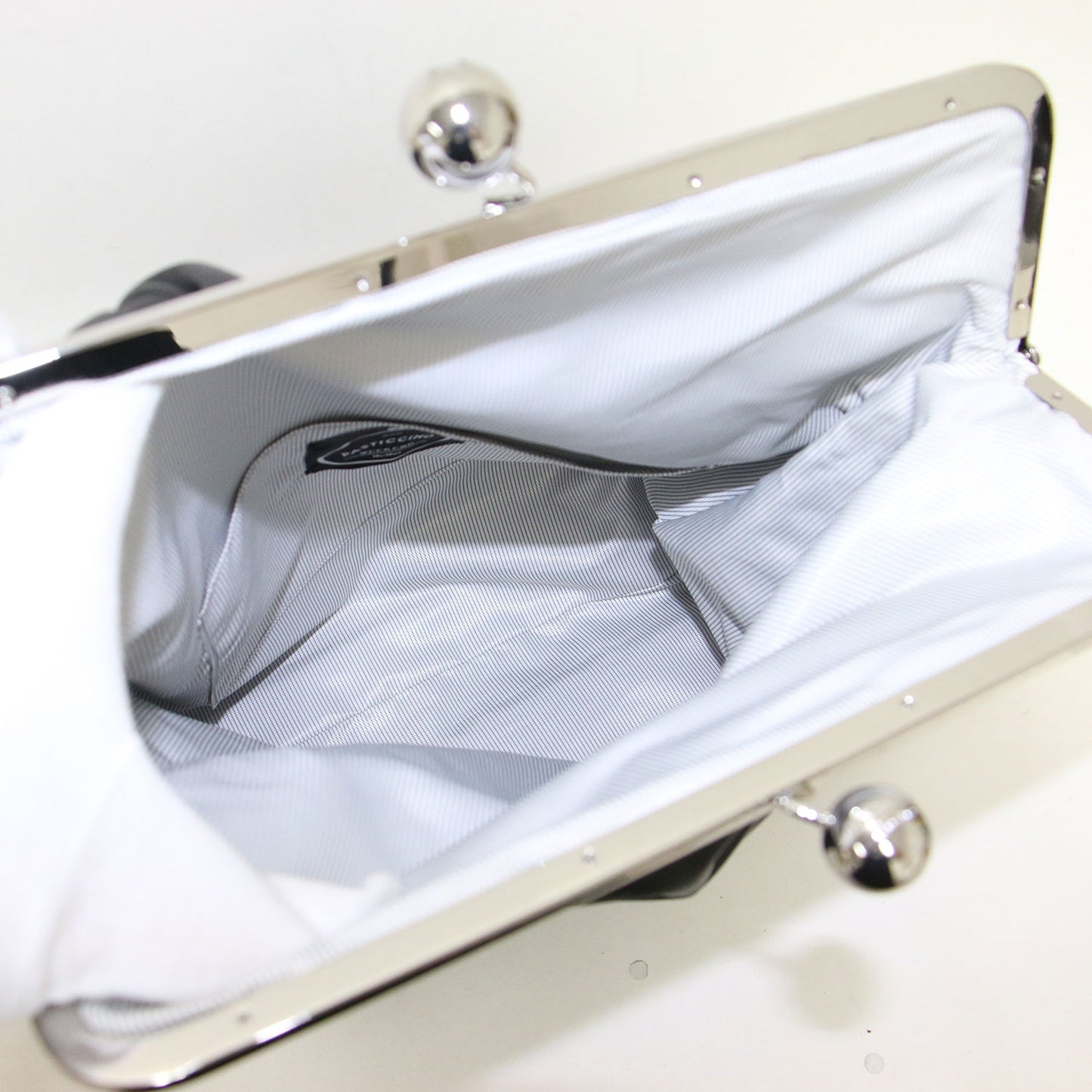 24秋冬 3WAY チェーン ワンショルダー バッグ PASTICCINO / パスティチーノ SLALOM クラッチ がま口 レザー 本革