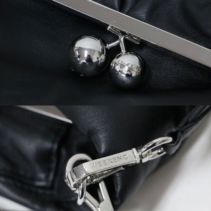 24秋冬 3WAY チェーン ワンショルダー バッグ PASTICCINO / パスティチーノ SLALOM クラッチ がま口 レザー 本革