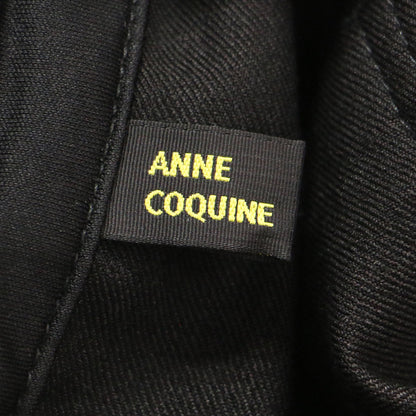 ポケット 刺繍 テーパード パンツ / ストレッチ コットン