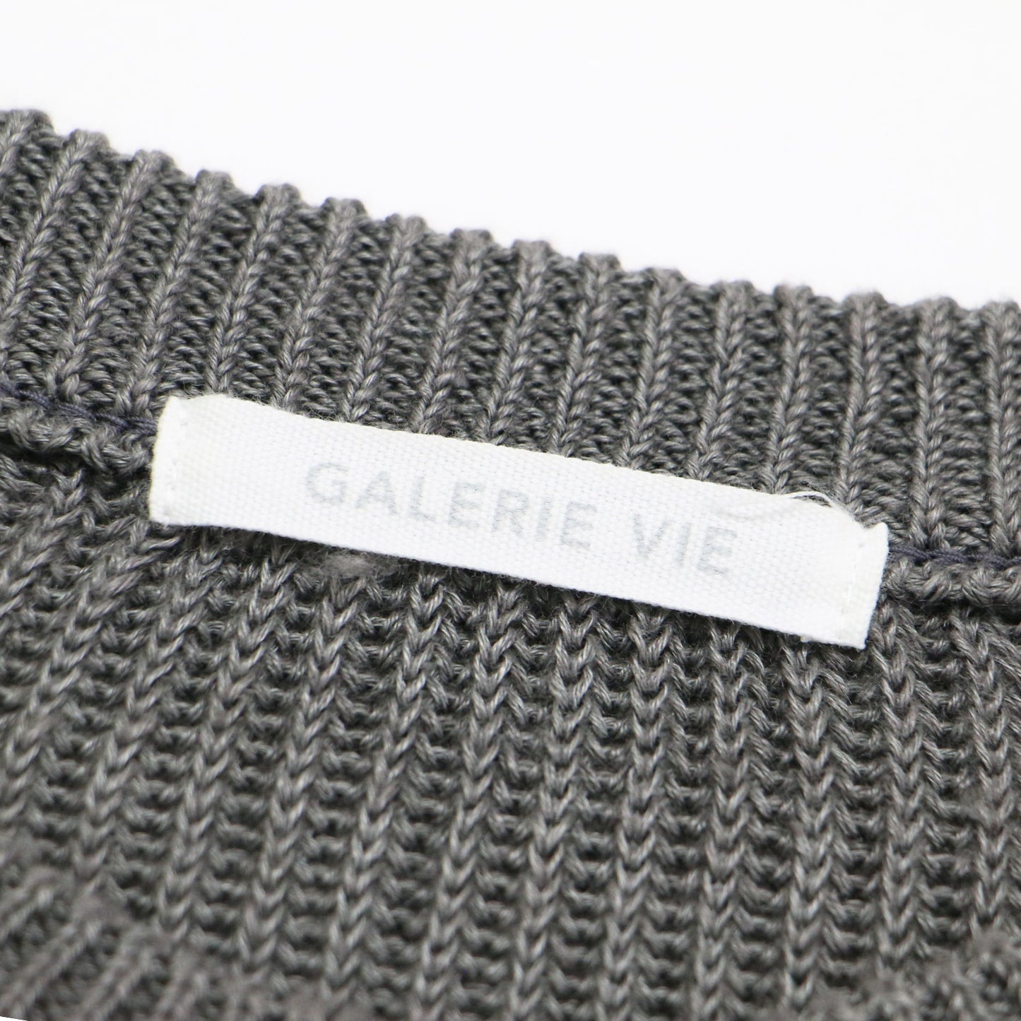 23春夏 リネン フルカーディガン クルーネック プルオーバー / ニット クルーネック ノースリーブ