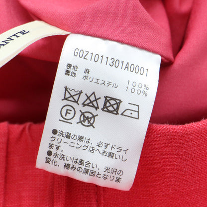 リネン フレア ロング スカート / Aライン