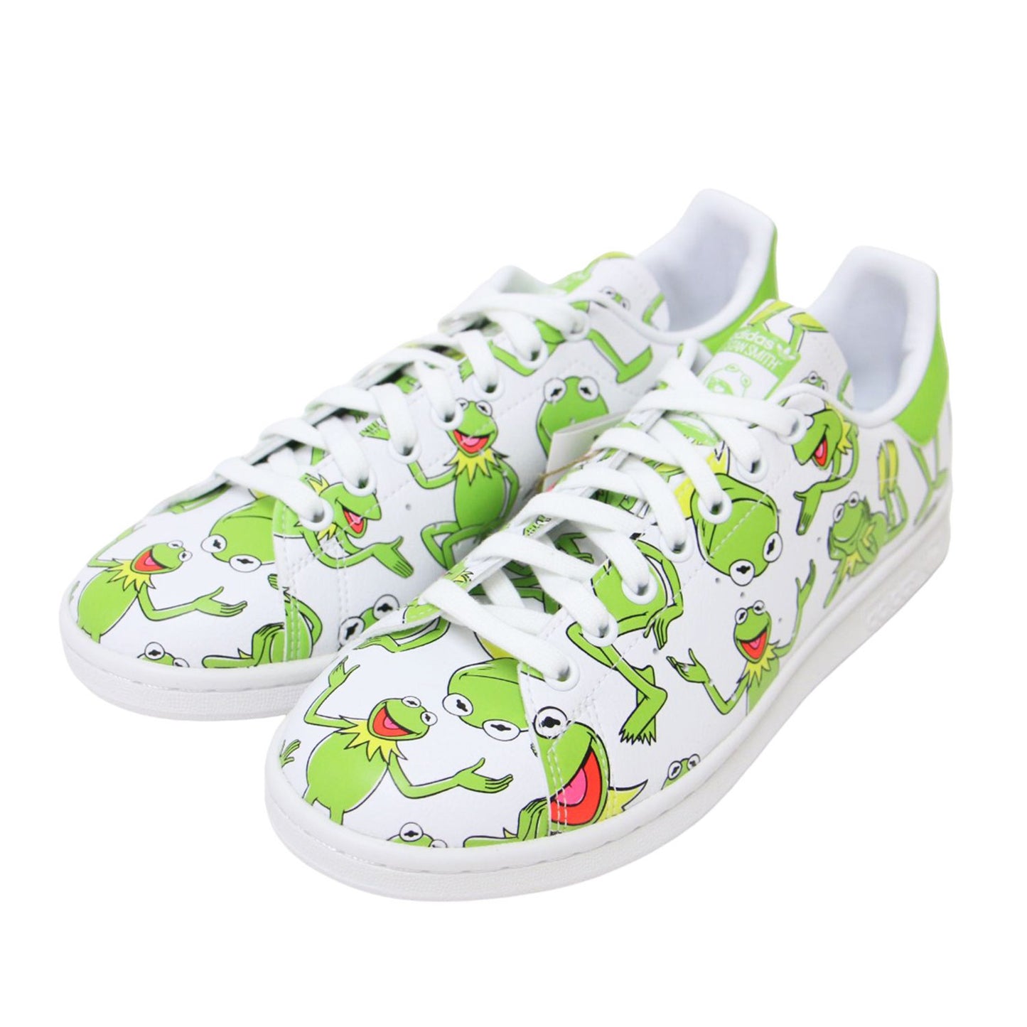 × KERMIT THE FROG 21春夏 STAN SMITH FZ2707 / スタンスミス カーミット ローカット レースアップ スニーカー