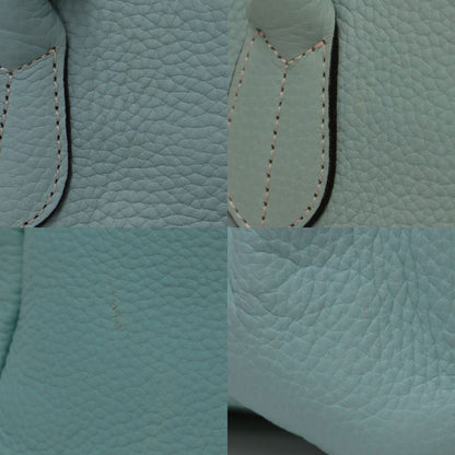 カウレザー トートバッグ / ハンドバッグ ネームタグ付き 本革