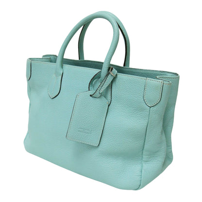 カウレザー トートバッグ / ハンドバッグ ネームタグ付き 本革