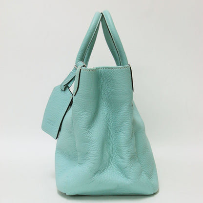 カウレザー トートバッグ / ハンドバッグ ネームタグ付き 本革