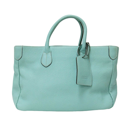 カウレザー トートバッグ / ハンドバッグ ネームタグ付き 本革