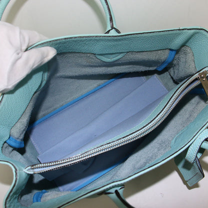 カウレザー トートバッグ / ハンドバッグ ネームタグ付き 本革