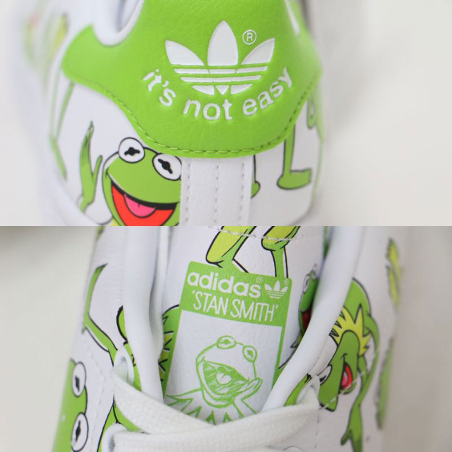 21春夏 ×KERMIT THE FROG STAN SMITH KERMIT FZ2707 / スタンスミス カーミット ローカット レースアップ スニーカー