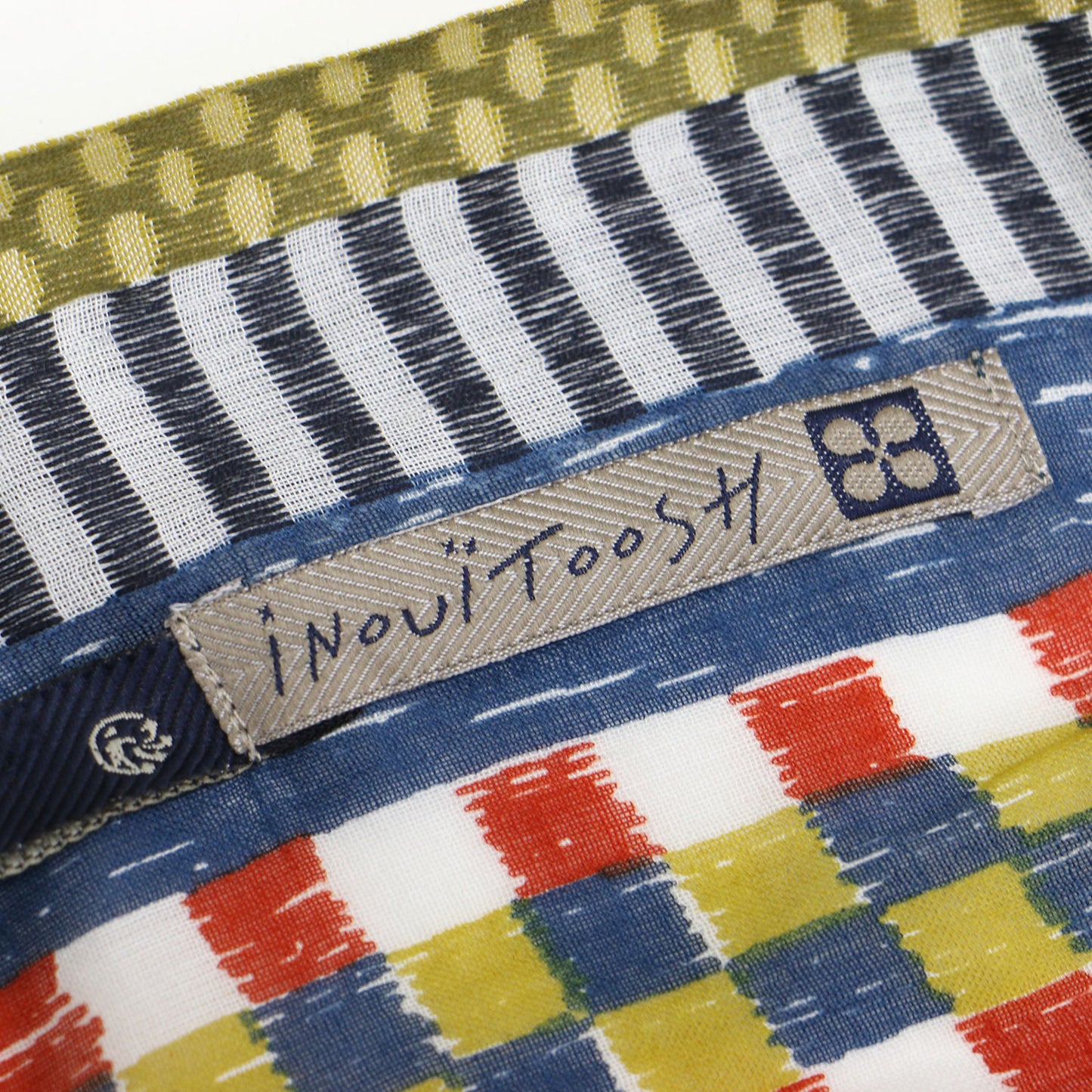 20春夏 アニマルプリント コットン ストール / AMI 大判 フリンジ 薄手