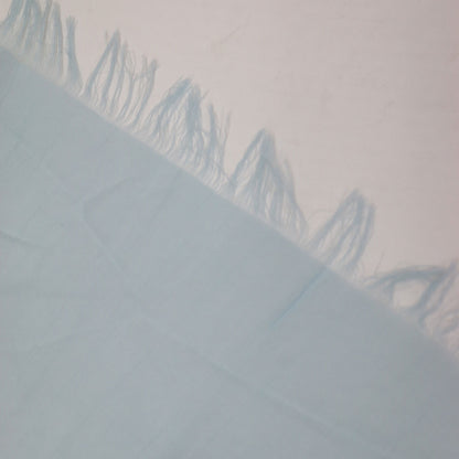 20春夏 アニマルプリント コットン ストール / AMI 大判 フリンジ 薄手